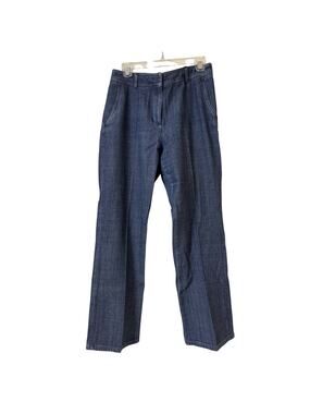 Jones Wear Sport 100% Cotton Size 8 Straight Leg Dressy Denim